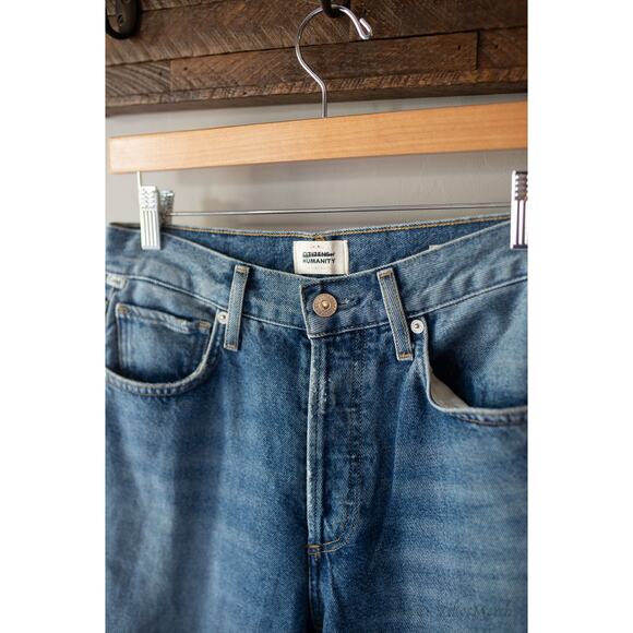 Citizens of Humanity charlotte high rise straight jeans 26 - Picture 3 of 5